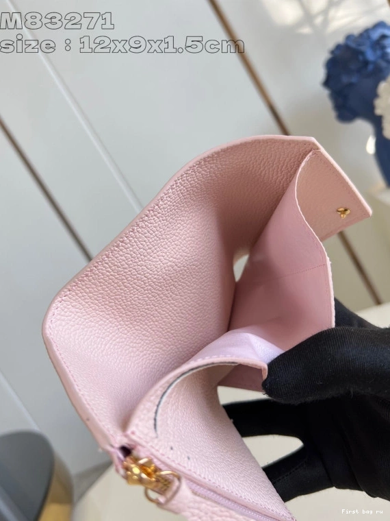 First bag ru VUITTON LOUIS WALLET-12*9.5*2.5 VICTORINE cm 0714